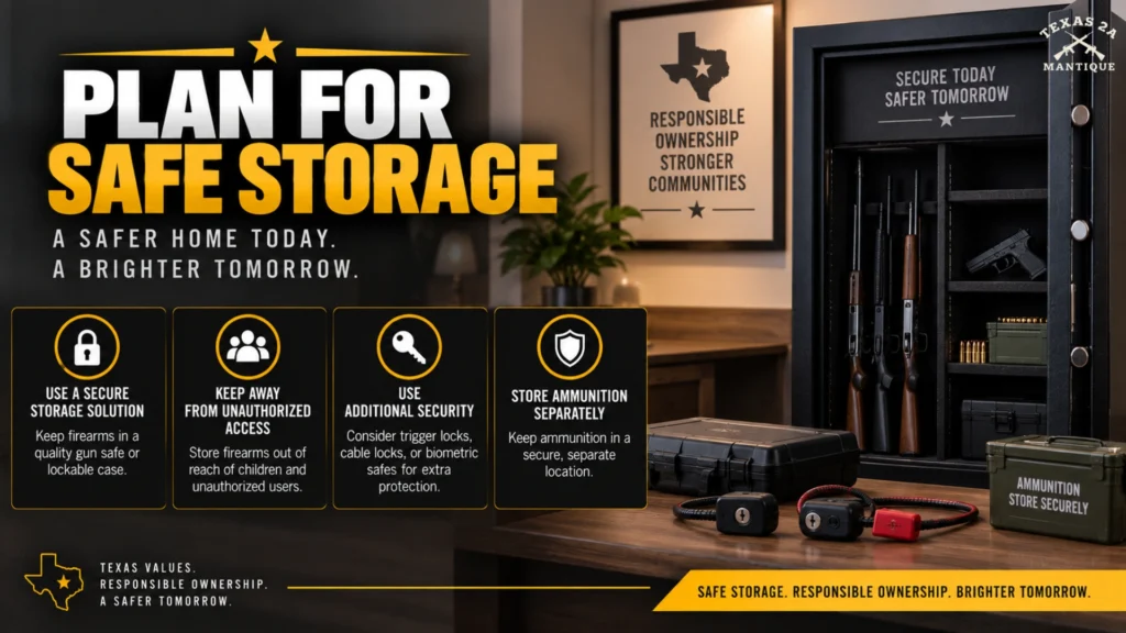 Plan for Safe Storage