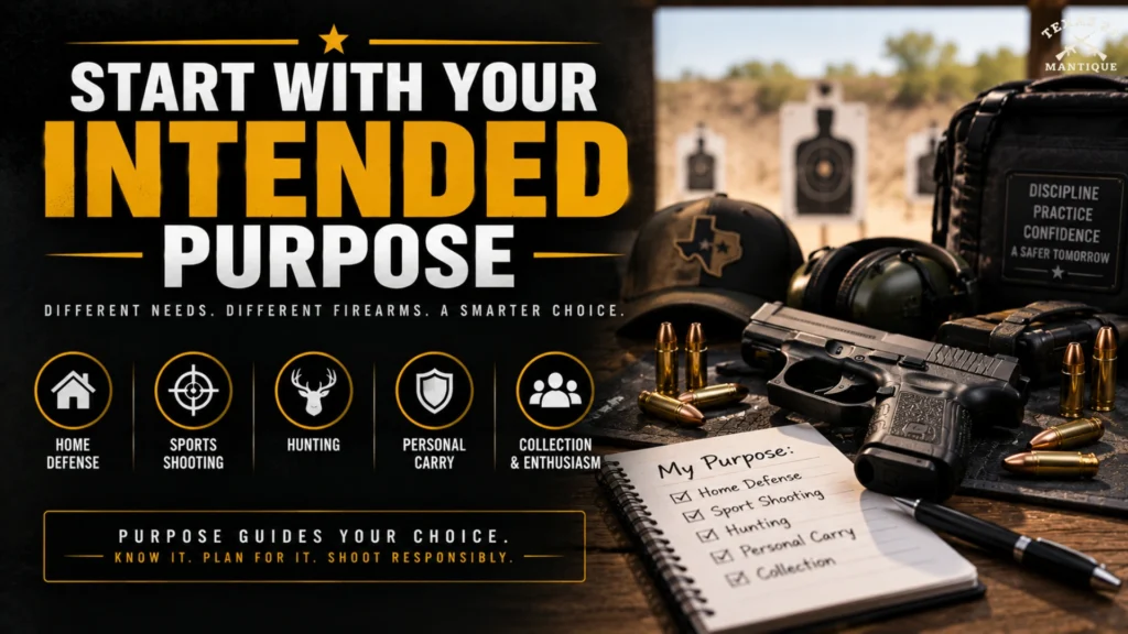 Start With Your Intended Purpose