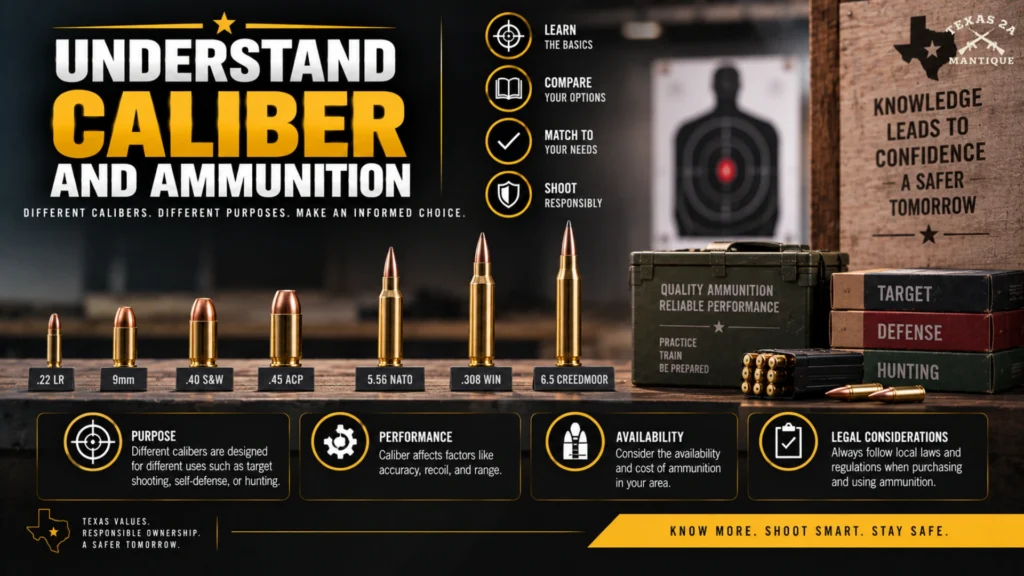 Understand Caliber and Ammunition