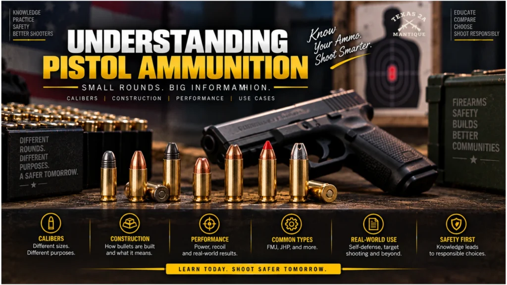 Understanding Pistol Ammunition