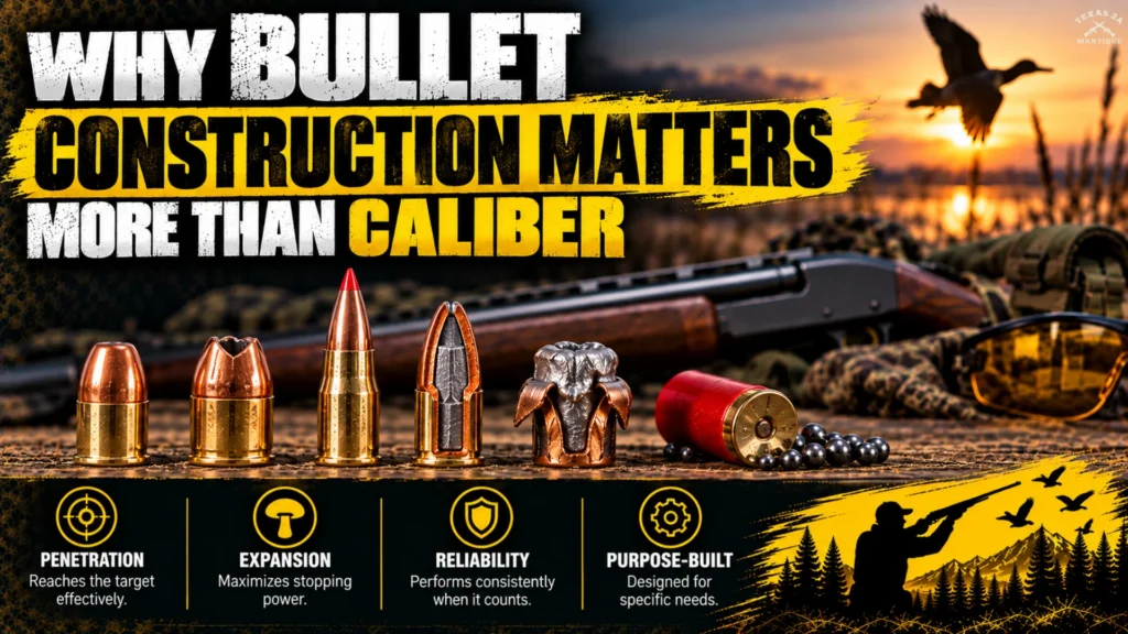 Why Bullet Construction Matters More Than Caliber