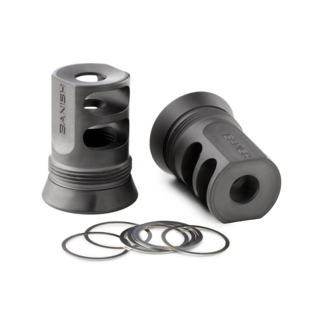 BANISH GOLD 30 MUZZLE BRAKE 1/2X28