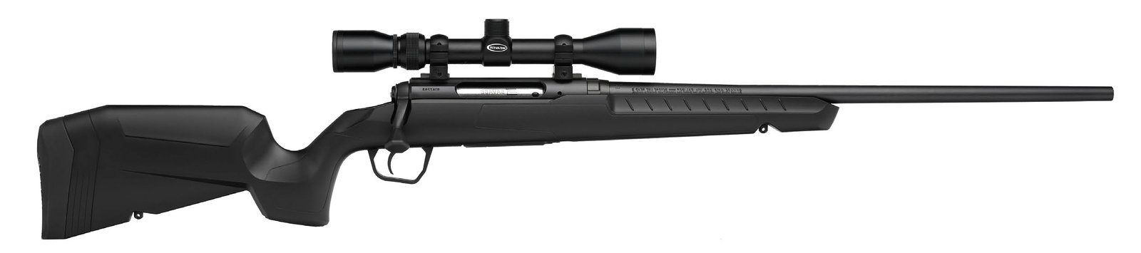 SAVAGE ARMS AXIS 350LEG BL/SYN 18" PKG   #