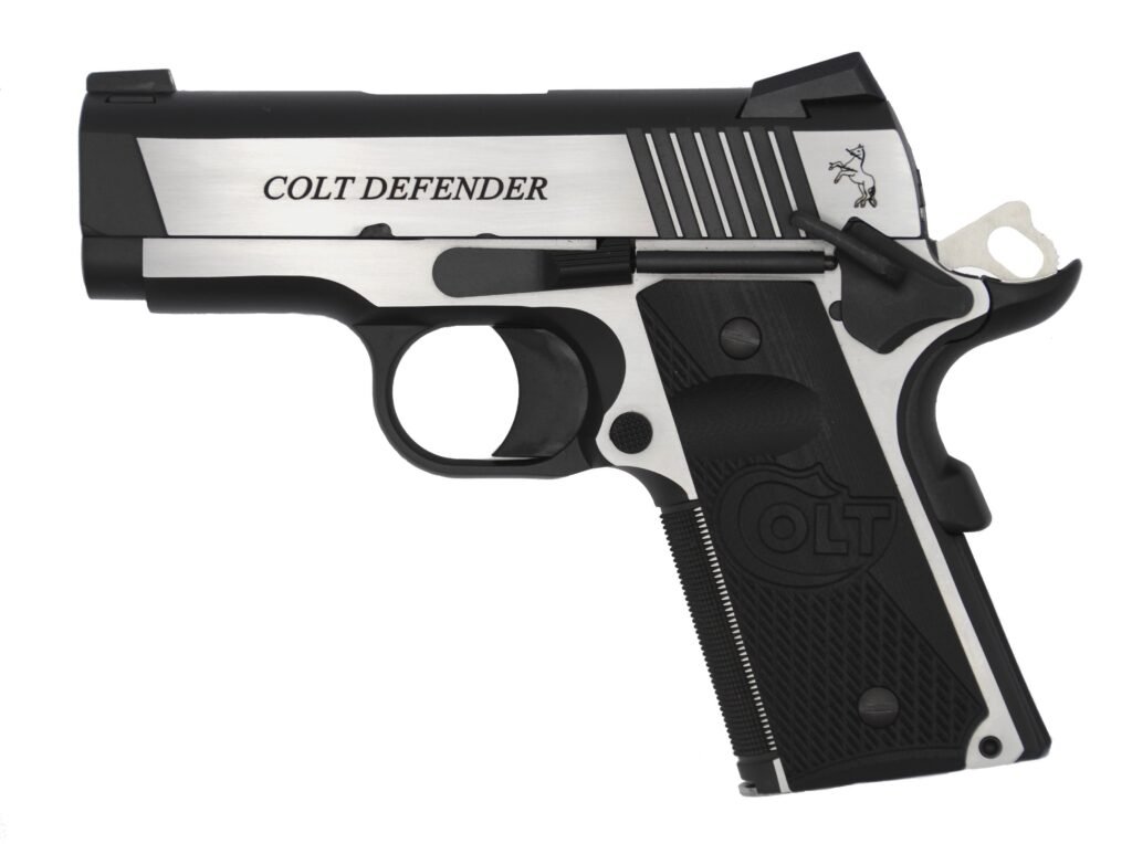 COLT DEFENDER 45ACP SS/BK 3" 7+1 NS