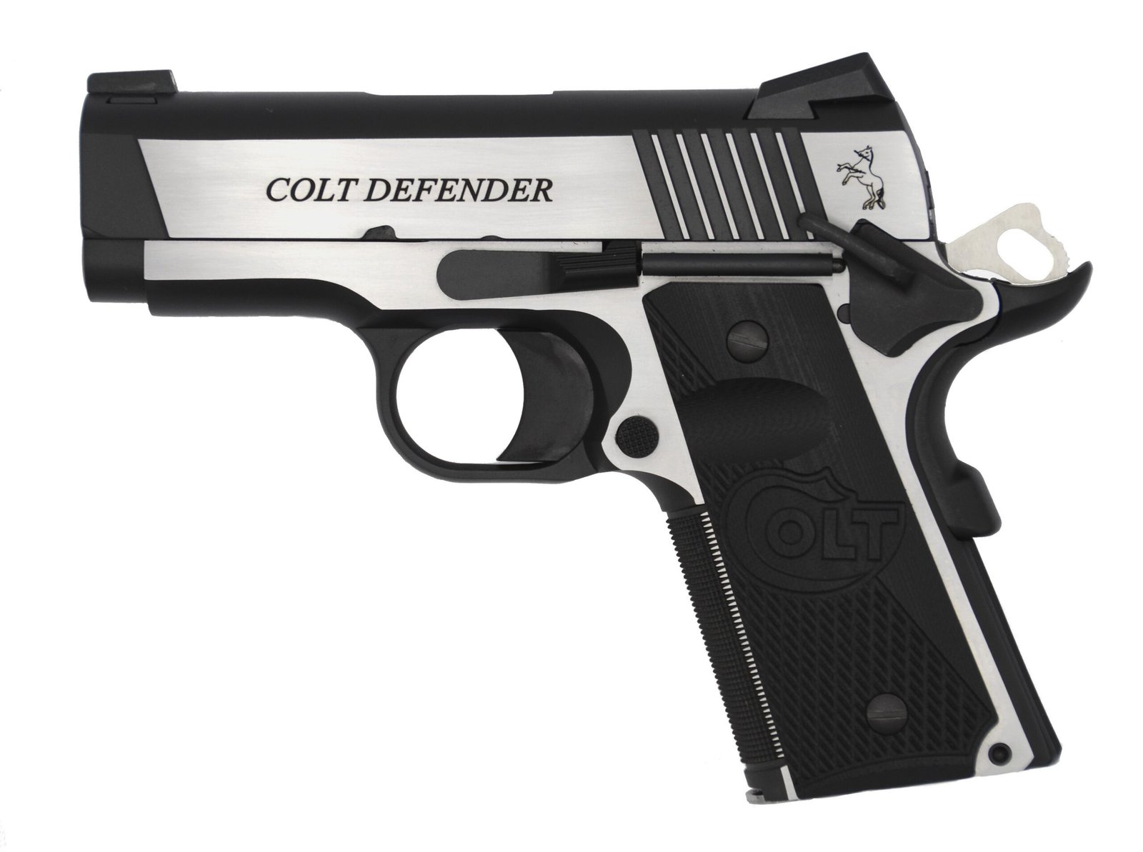 COLT DEFENDER 45ACP SS/BK 3" 7+1 NS