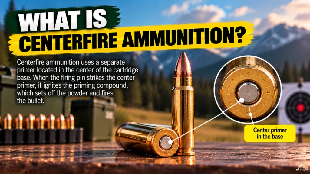 What Is Centerfire Ammunition