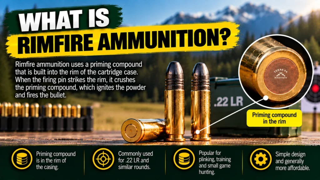 What Is Rimfire Ammunition